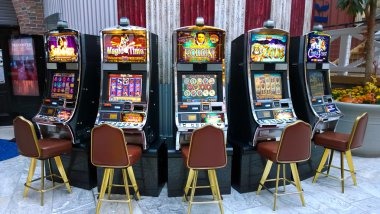 Live blackjack table with dealer and player cards visible on screen